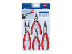 Knipex "00 20 03 V02" Circlip Pliers Set - 4 pieces Knipex "00 20 03 V02" Circlip Pliers Set - 4 pieces