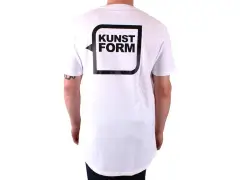 kunstform "Back Logo" T-Shirt - White