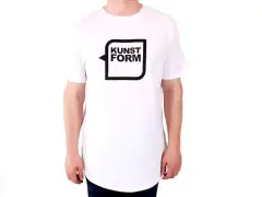 kunstform "Front Logo" T-Shirt - White