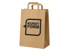 kunstform Paper Bag - Brown