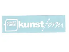 kunstform "Script Logo Plotter" Sticker