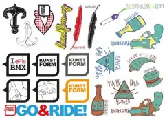 kunstform?! "Stickerset 2012" kunstform?! "Stickerset 2012"