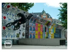 kunstform "Team 2025 Florian Först" BMX Poster - 594 x 841 mm (DIN A1)