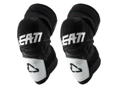 Leatt "3DF Hybrid" Knee Pads - White/Black Leatt "3DF Hybrid" Knee Pads - White/Black