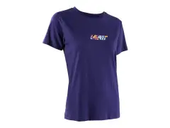 Leatt "Core Women" T-Shirt - Galaxy Blue