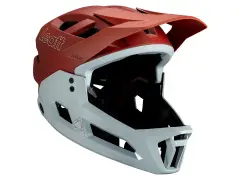Leatt "Enduro 2.0" Fullface Helm - Lava