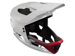 Leatt "Enduro 3.0" Fullface Helm - Cream White