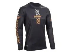 Leatt "Enduro 4.0 Long Sleeve" Jersey - Black