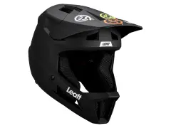 Leatt "Gravity 1.0 Junior" Fullface Helm - Black