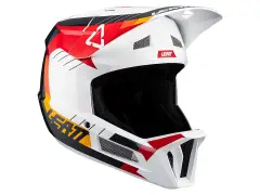 Leatt "Gravity 2.0" Fullface Helm - White/Red