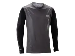 Leatt "Gravity 2.0 Long Sleeve" Jersey - Graphite Black
