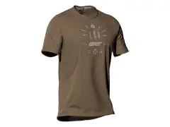 Leatt "Gravity 3.0 Junior" Jersey - Loam Brown