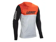 Leatt "Gravity 5.0 Long Sleeve" Jersey - White
