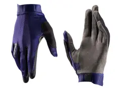 Leatt "MTB 1.0 GripR" Gloves - Galaxy Blue