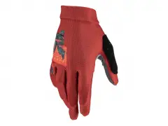 Leatt "MTB 1.0 Padded Palm" Gloves - Lava