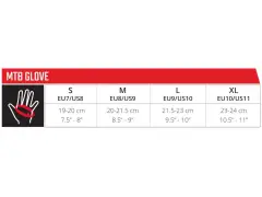 Leatt "MTB 2.0 X-Flow Steel" Gloves - White/Blue