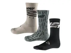Leatt "MTB" Socks (3 Pairs) - Multicolor Leatt "MTB" Socks (3 Pairs) - Multicolor