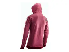 Leatt "Premium" Hooded Zipper - Ruby