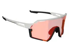 Leatt "RideViz Pro" Sonnenbrille - Iriz Cryztal Red Lens / Black/White Leatt "RideViz Pro" Sonnenbrille - Iriz Cryztal Red Lens / Black/White