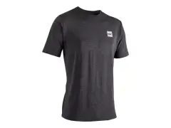 Leatt "Tech" T-Shirt - Ghost Black