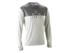 Leatt "Trail 3.0 Long Sleeve" Jersey - Cream White