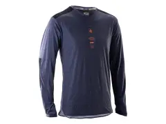 Leatt "Trail 4.0 Long Sleeve" Jersey - Galaxy Blue