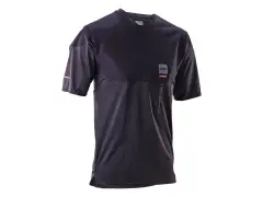 Leatt "Trail 6.0 Cargo" Jersey - Ghost Black