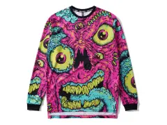 Loose Riders "Brains Long Sleeve" Jersey - Pink Loose Riders "Brains Long Sleeve" Jersey - Pink