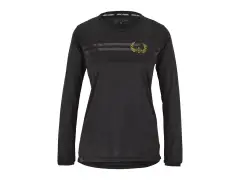 Loose Riders "C/S Women Long Sleeve" Jersey - Laurel Black Loose Riders "C/S Women Long Sleeve" Jersey - Laurel Black