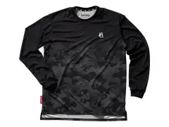 Loose Riders "Essentials Dipped Long Sleeve" Jersey - Stealth Loose Riders "Essentials Dipped Long Sleeve" Jersey - Stealth