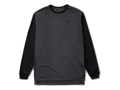 Loose Riders "Essentials Heather Long Sleeve" Jersey - Grey Loose Riders "Essentials Heather Long Sleeve" Jersey - Grey