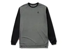 Loose Riders "Essentials Heather Long Sleeve" Jersey - Light Grey Loose Riders "Essentials Heather Long Sleeve" Jersey - Light Grey