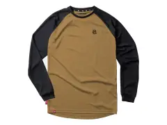 Loose Riders "Essentials Long Sleeve" Jersey - Tan/Black Loose Riders "Essentials Long Sleeve" Jersey - Tan/Black
