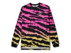 Loose Riders "Lightning Long Sleeve" Jersey - Pink/Yellow Loose Riders "Lightning Long Sleeve" Jersey - Pink/Yellow