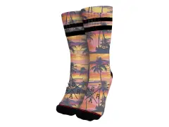 Loose Riders "Technical" Socks - Sunset Palms Loose Riders "Technical" Socks - Sunset Palms
