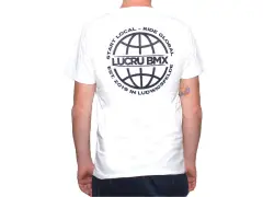 LucruBMX "Global" T-Shirt - White
