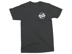 Mankind Bike Co. "Azadi Mini Logo" T-Shirt - Heather Grey / White