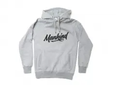 Mankind Bike Co. "Swoosh" Hooded Pullover - Grey