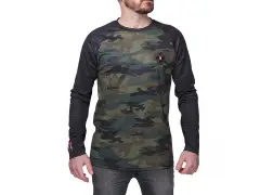 Muc-Off "Premium Long Sleeve Riders" Trikot - Camo