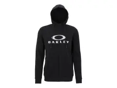 Oakley "Bark FZ 2.0" Zip Hoodie - Black/White Oakley "Bark FZ 2.0" Zip Hoodie - Black/White