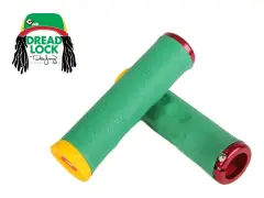 ODI "Dread Lock 130mm" Lock-On MTB Griffe - Rasta (Tinker Juarez Signature) ODI "Dread Lock 130mm" Lock-On MTB Griffe - Rasta (Tinker Juarez Signature)