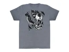Odyssey BMX "Ripped Monogram" T-Shirt - Grey