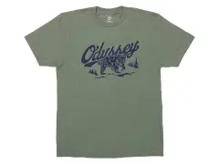 Odyssey BMX "Roam" T-Shirt - Olive/Blue