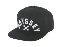 Odyssey BMX "Varsity Snapback" Kappe - Black