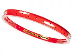 Odyssey "Hazard Lite Feuerrot" Felge