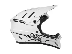 O'Neal "Backflip Solid" Fullface Helm - White O'Neal "Backflip Solid" Fullface Helm - White