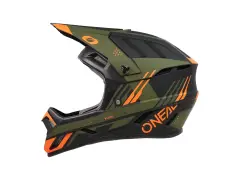 O'Neal "Backflip Strike" Fullface Helm - Black/Orange/Olive O'Neal "Backflip Strike" Fullface Helm - Black/Orange/Olive