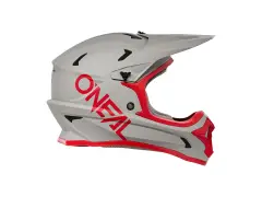 O'Neal "Sonus Solid" Fullface Helm - Gray/Red O'Neal "Sonus Solid" Fullface Helm - Gray/Red