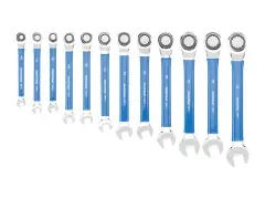 Park Tool "MWR-SET" Ratcheting Metric Wrench Set - 6 to 17 mm