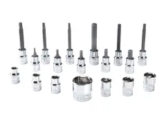 Park Tool "SBS-1.3" Stecknuss und Bit Set - 18 Stück